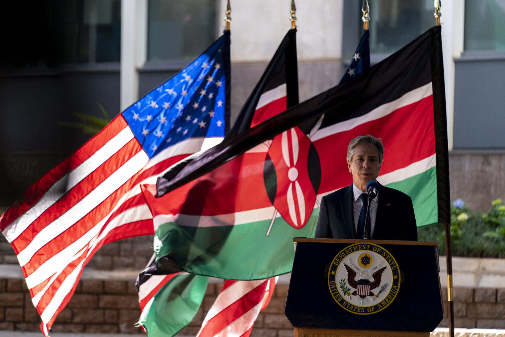 APTOPIX US Kenya Blinken